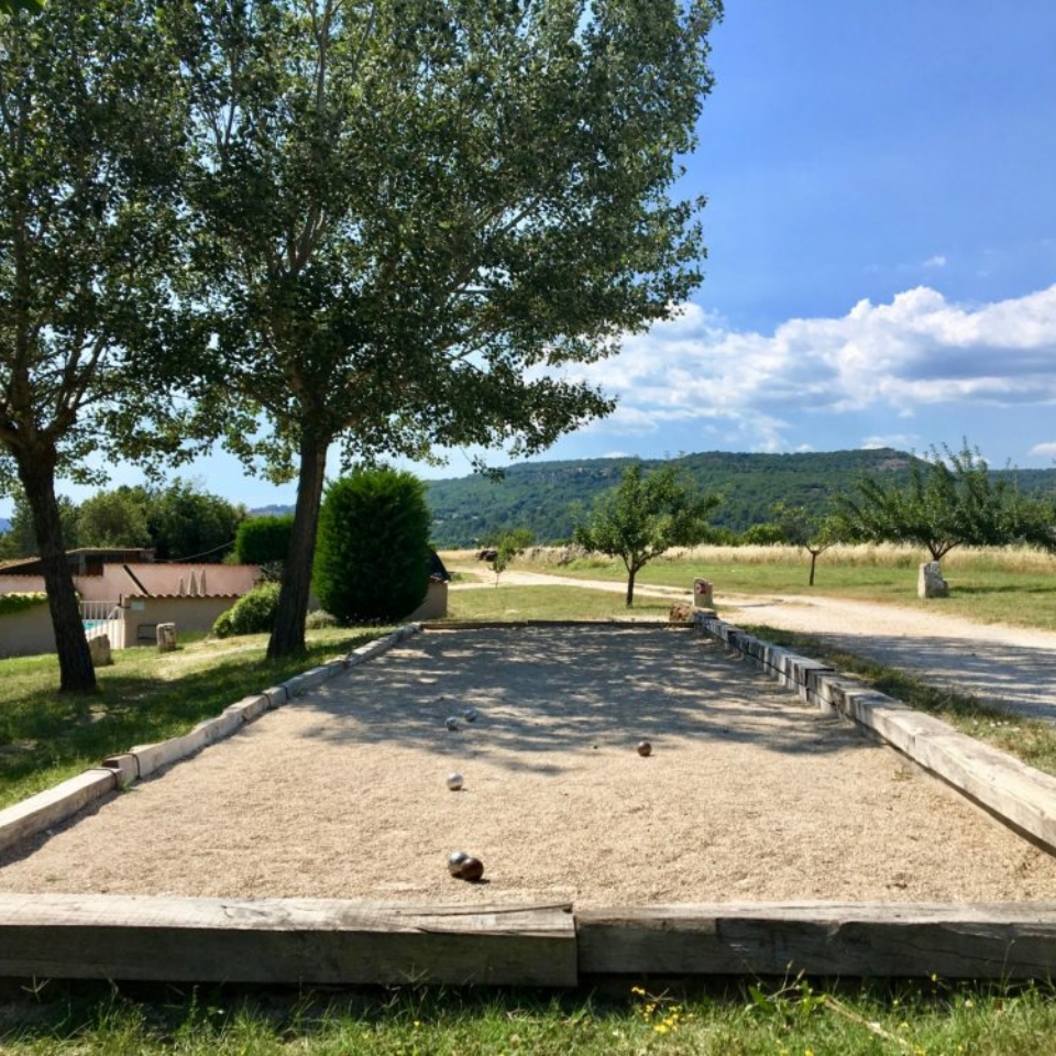 Terrain de pétanque