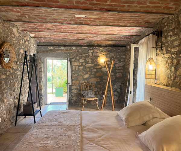 Bastide 1830 – Chambre 3 – Vue sur jardin